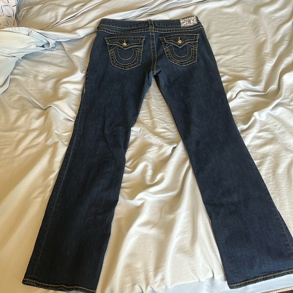 True Religion Flare Jeans (New, only worn once!) - Picture 2 of 5
